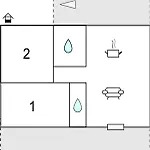 Σπίτι διακοπών 2 Bedroom In *